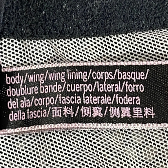 Victoria’s Secret Lined Perfect Coverage Bra Black Lace 38D - Picture 14 of 16